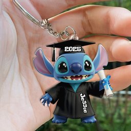 Happy Graduation 2025 - Personalized Ohana Keychain – view 5