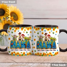 Mommy's Story - Personalized Mother Accent Mug – view 3