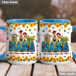 Mommy's Story - Personalized Mother Accent Mug – view 4