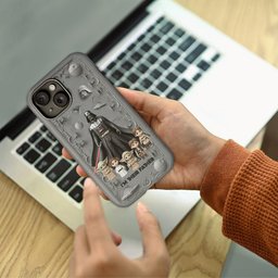 Best Dad In The Galaxy - Personalized The Force Full Print Phone Case – view 4