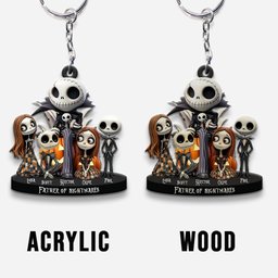 Father Of Nightmares - Personalized Nightmare Keychain – view 5