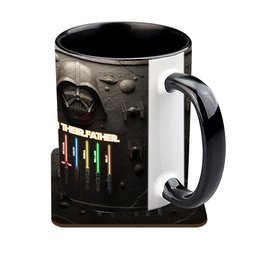 Best Dad, Grandpa, Uncle,...In The Galaxy - Personalized The Force Accent Mug – view 5
