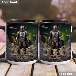 You're The Best Dad, Grandpa, Uncle,.. - Personalized The Force Accent Mug – view 4