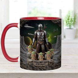 You're The Best Dad, Grandpa, Uncle,.. - Personalized The Force Accent Mug – view 7