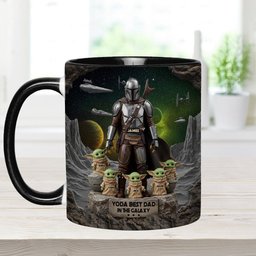 You're The Best Dad, Grandpa, Uncle,.. - Personalized The Force Accent Mug – view 6
