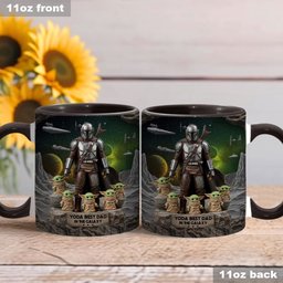 You're The Best Dad, Grandpa, Uncle,.. - Personalized The Force Accent Mug – view 3