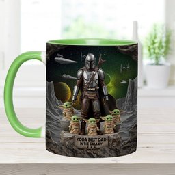 You're The Best Dad, Grandpa, Uncle,.. - Personalized The Force Accent Mug – view 8