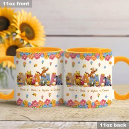Mama Bear - Personalized Mouse Accent Mug – view 3