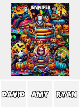 Friends - Personalized Blanket – view 7