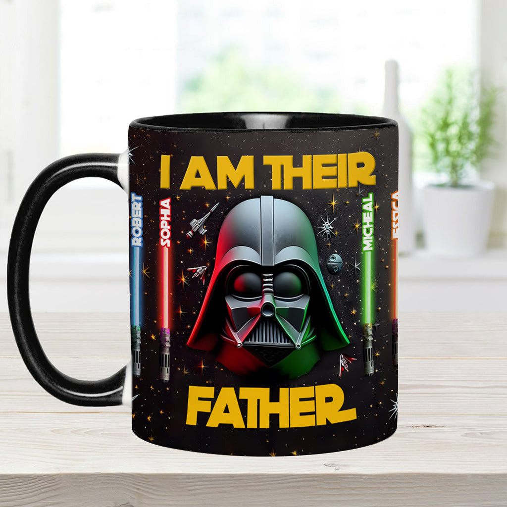I'm Their Father - Personalized The Force Accent Mug – view 6