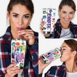 It's Okay To Feel All The Feels - Personalized Tumbler – view 4