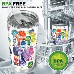 It's Okay To Feel All The Feels - Personalized Tumbler – view 5