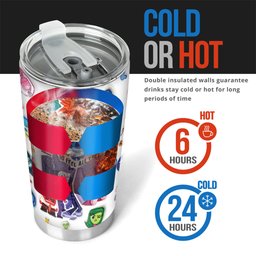 It's Okay To Feel All The Feels - Personalized Tumbler – view 6