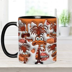 It's Ok To Feel All The Feels - Personalized Accent Mug – view 6