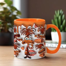 It's Ok To Feel All The Feels - Personalized Accent Mug – view 2