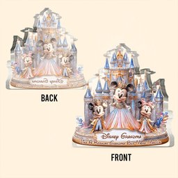 Magic Grandma - Personalized Mouse Custom Shaped Acrylic Plaque – view 4