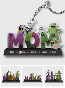 Mother Of Nightmare - Personalized Nightmare Transparent Keychain – view 7