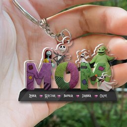 Mother Of Nightmare - Personalized Nightmare Transparent Keychain – view 5