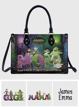 Mother Of Nightmares - Personalized Nightmare Leather Handbag – view 8