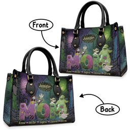 Mother Of Nightmares - Personalized Nightmare Leather Handbag – view 7