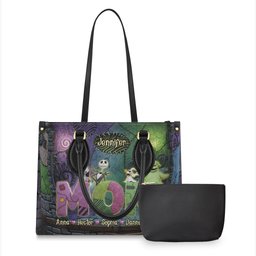 Mother Of Nightmares - Personalized Nightmare Leather Handbag – view 5