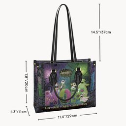 Mother Of Nightmares - Personalized Nightmare Leather Handbag – view 6