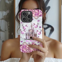 Magical Castle Gift For Mom, Grandma - Personalized Mouse Full Print Phone Case – view 3