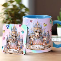 Magic Grandma - Personalized Mouse Accent Mug – view 3