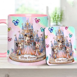 Magic Grandma - Personalized Mouse Accent Mug – view 6