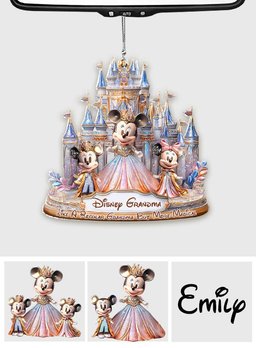 Magic Grandma - Personalized Mouse Car Ornament – view 7