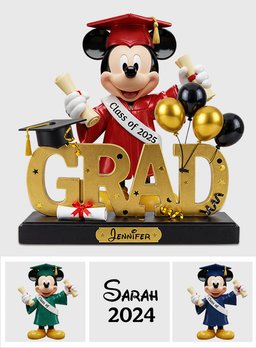 Class Of 2026 - Personalized Mouse Custom Shaped Acrylic Plaque – view 7
