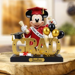 Class Of 2026 - Personalized Mouse Custom Shaped Acrylic Plaque – view 2