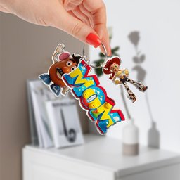 Mama Story - Personalized Movie For Kids Keychain with Charms – view 2