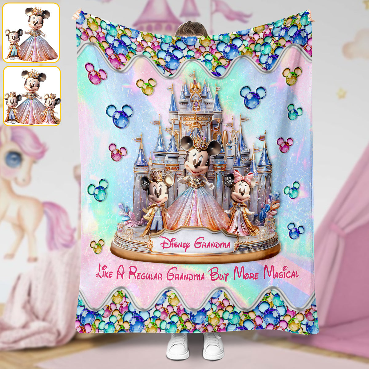 Magic Grandma - Personalized Mouse Blanket