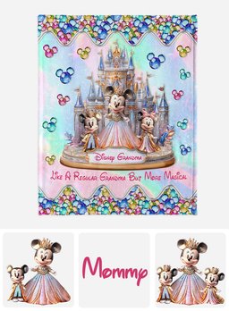 Magic Grandma - Personalized Mouse Blanket – view 7