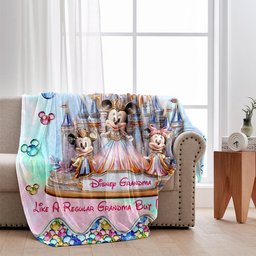 Magic Grandma - Personalized Mouse Blanket – view 2
