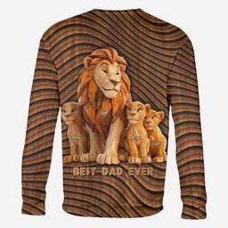Best Dad Ever - Personalized Father All Over Shirt – view 7