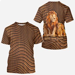 Best Dad Ever - Personalized Father All Over Shirt – view 8