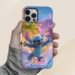 Ohana Beach Summer - Personalized Ohana Full Print Phone Case – view 5