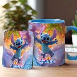 Ohana Beach Summer - Personalized Ohana Accent Mug – view 2