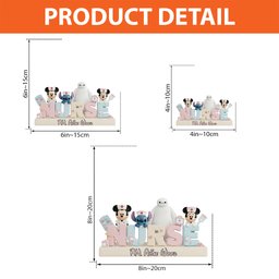 Cutie Nurse Desk Decor - Personalized Mouse Custom Shaped Acrylic Plaque – view 6
