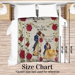 I Love You - Personalized Couple Blanket – view 5