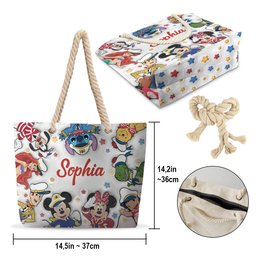 Cruise Squad - Personalized Mouse Beach Bag – view 6
