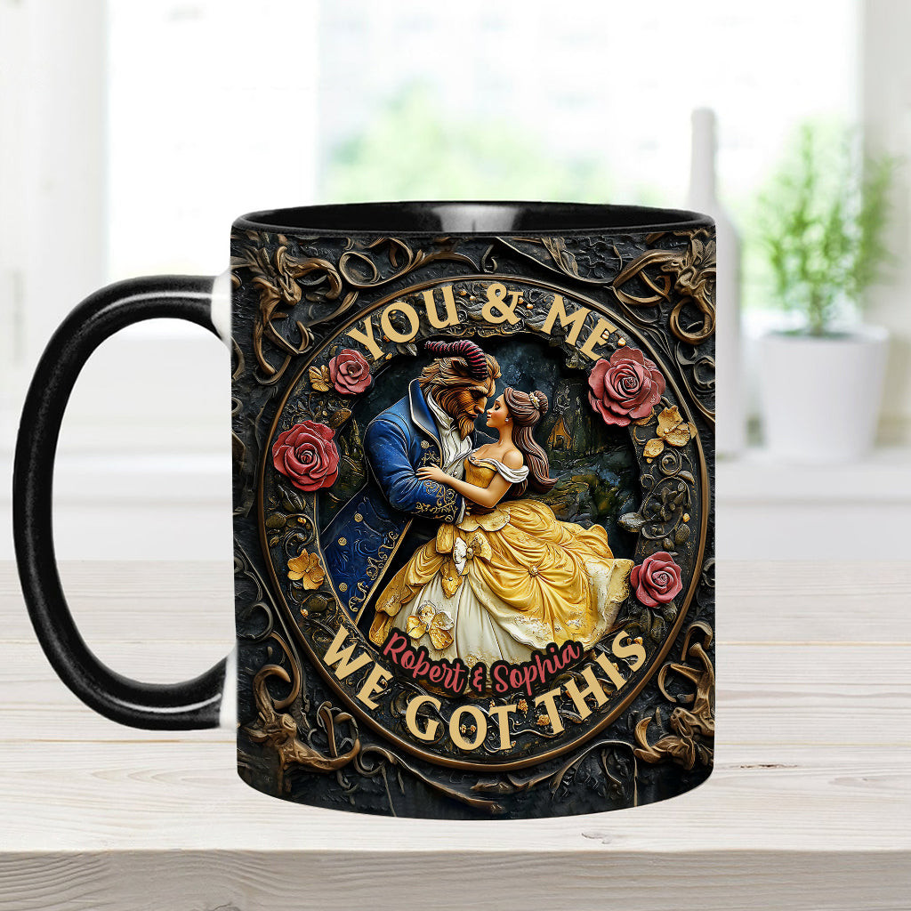You & Me We Got This - Personalized Couple Accent Mug – view 6