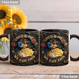You & Me We Got This - Personalized Couple Accent Mug – view 3