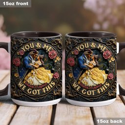 You & Me We Got This - Personalized Couple Accent Mug – view 4