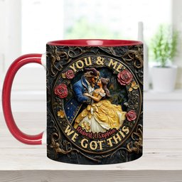 You & Me We Got This - Personalized Couple Accent Mug – view 7