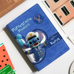 Blue Ohana Adventure Awaits - Personalized Ohana Passport Holder – view 2