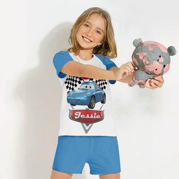 Racing Car - Personalized Cars Kid T-shirt & Shorts – view 5