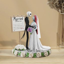 Happy Anniversary - Personalized Nightmare Custom Shaped Acrylic Plaque – view 3